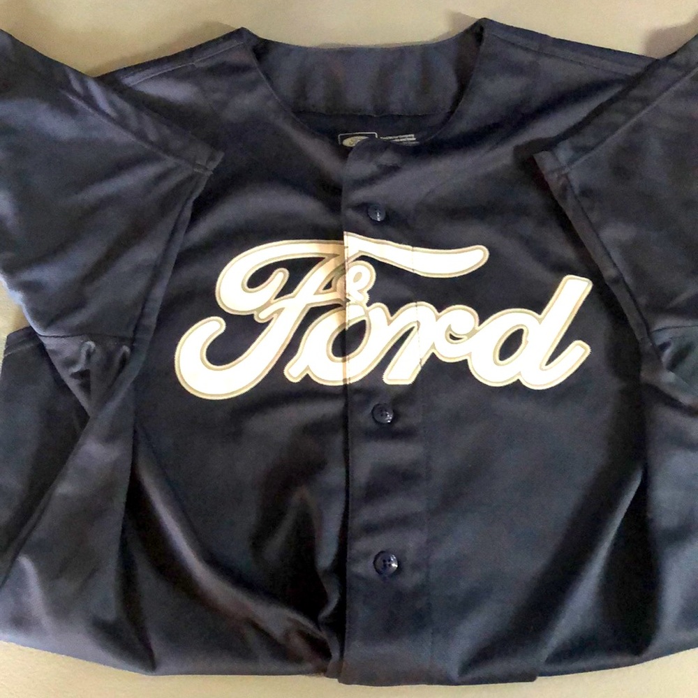 Ford baseball jersey L